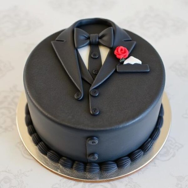 PROFESSIONAL SUIT CAKE FOR MEN