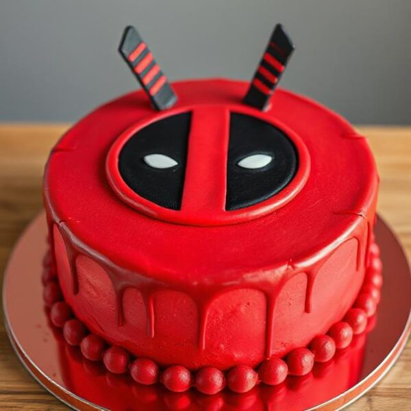 DEADPOOL CAKE
