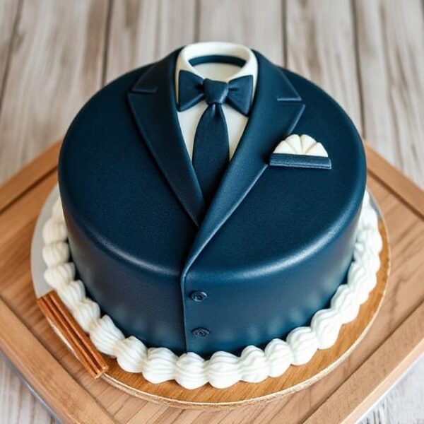 PROFESSIONAL SUIT CAKE FOR MEN