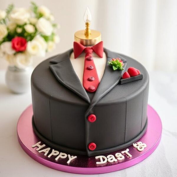 PROFESSIONAL SUIT CAKE