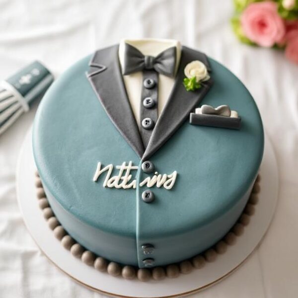FATHER'S DAY SUIT CAKE