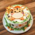 JUNGLE ANIMALS THEME CAKE