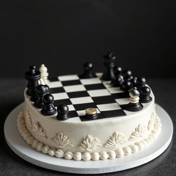 CHESS GAME CAKE