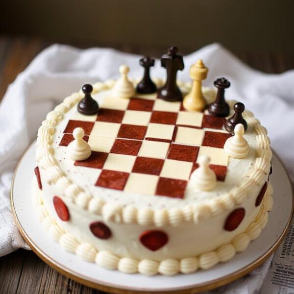 CHESS GAME CAKE