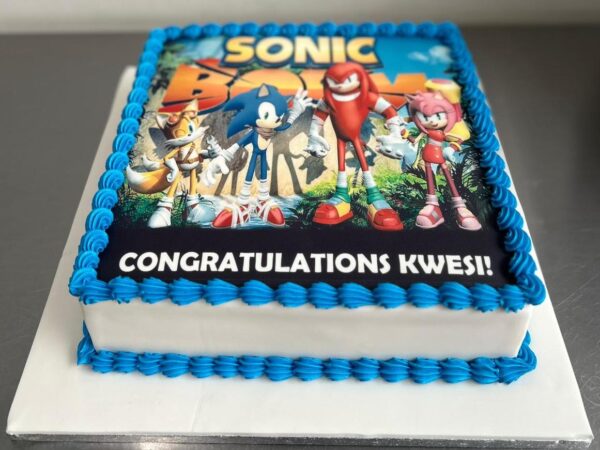 SUPER SONIC CAKE