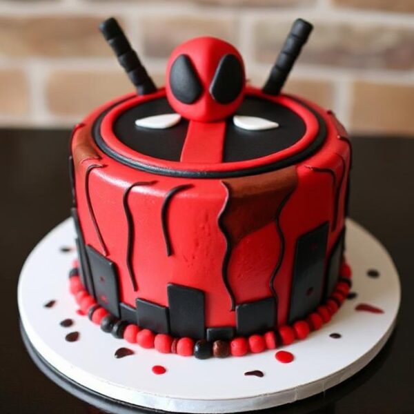 DEADPOOL CAKE