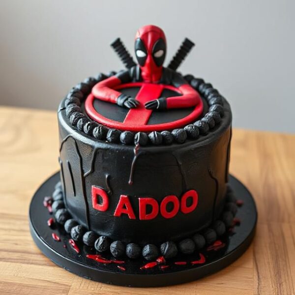 DEADPOOL CAKE