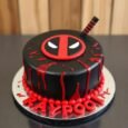 DEADPOOL CAKE