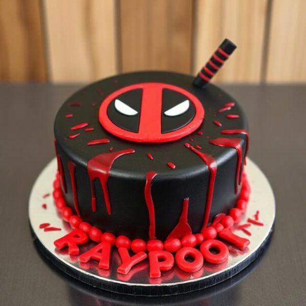DEADPOOL CAKE