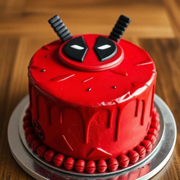 DEADPOOL CAKE