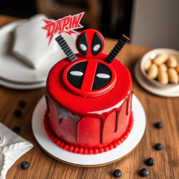 DEADPOOL CAKE