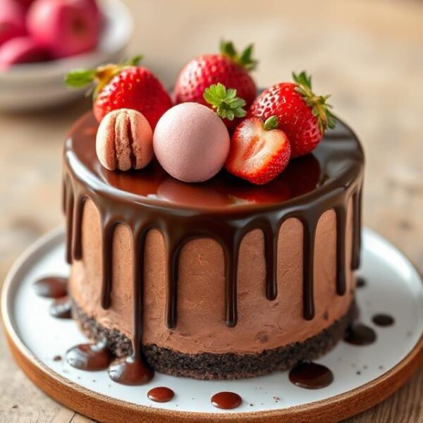 CHOCOLATE FRESH CREAM CAKE
