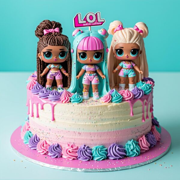 LOL DOLL CAKE