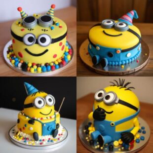 Minion cakes
