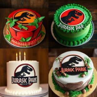 Jurassic Park Cakes
