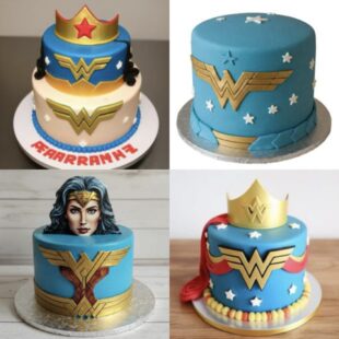 Wonder Woman Cakes