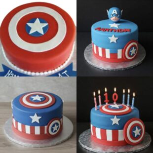 Captain America Cakes