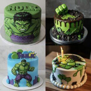 Hulk Cakes
