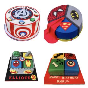 Avengers cakes