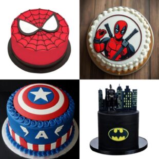 Super Hero Cakes