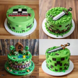 Minecraft Cakes