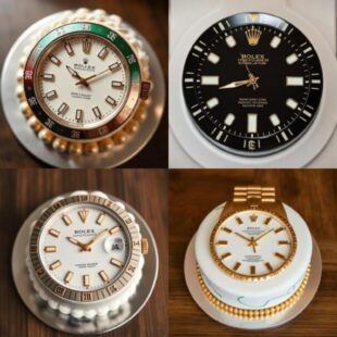 Rolex Watch Cakes