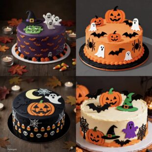 Halloween cakes