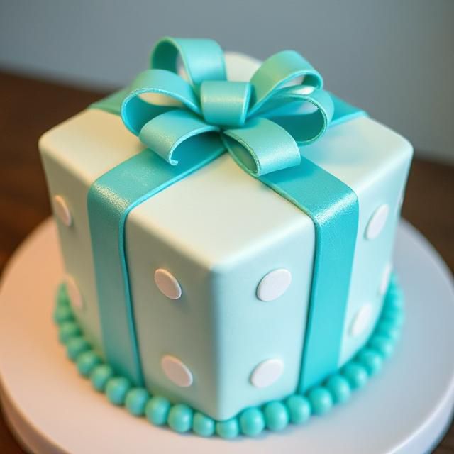 Tiffany & Co Theme Cake