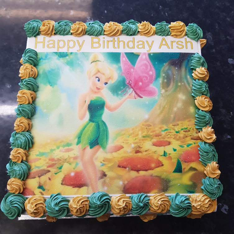Tinker Bell Fresh Cream Cake