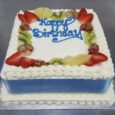 Mix Fruit Fresh Cream Cake