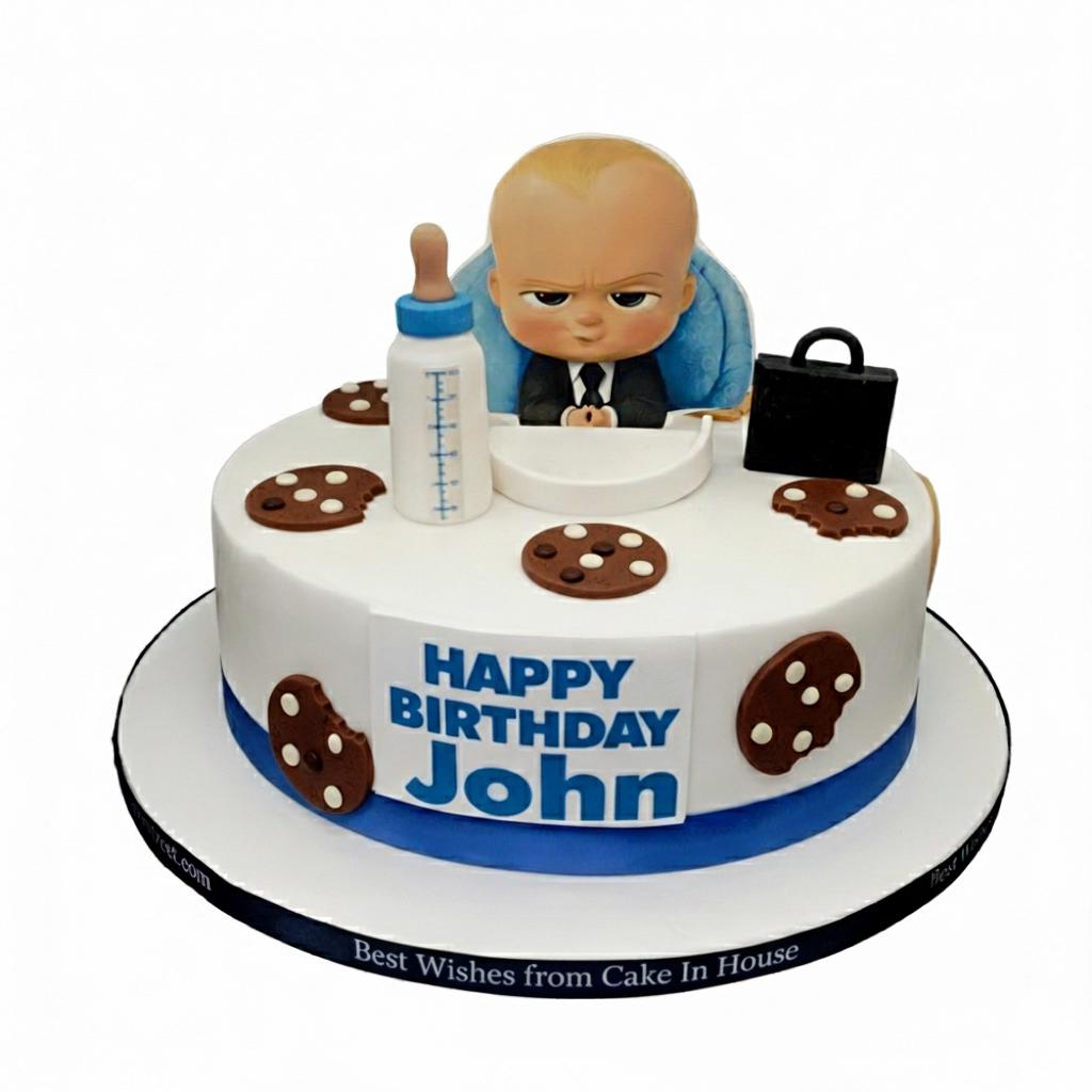 Boss Baby Cake