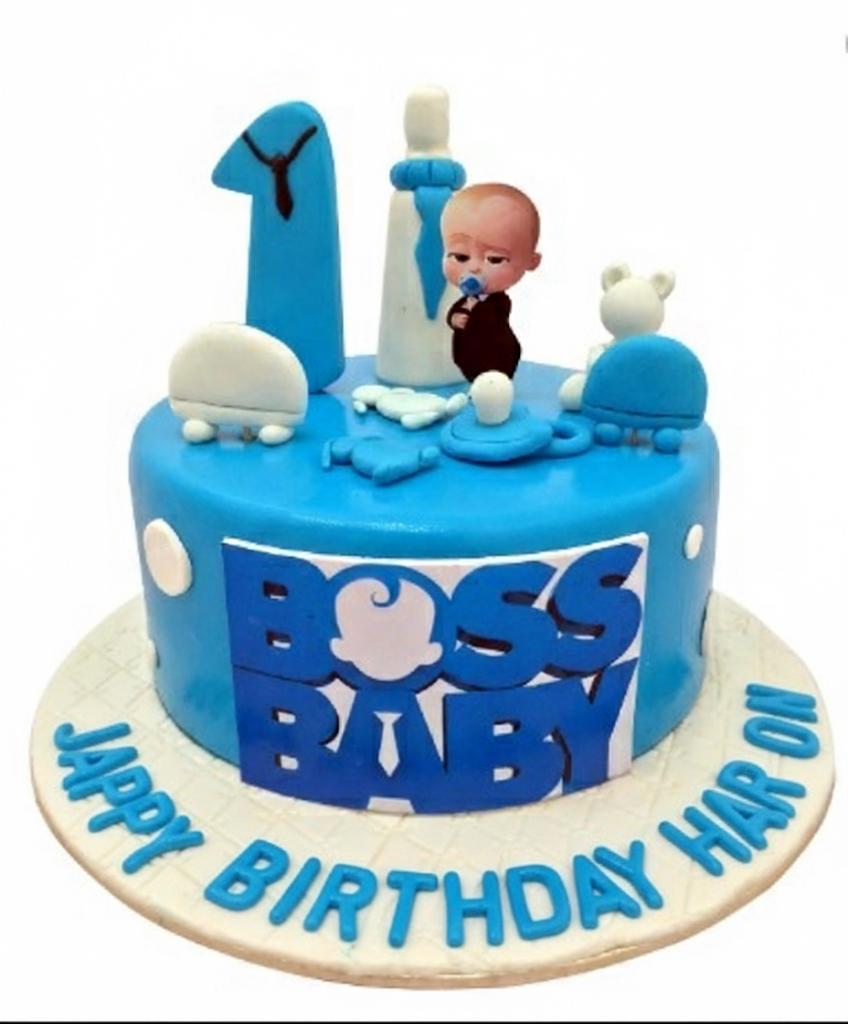 Boss Baby Cake