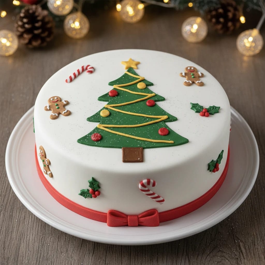 Christmas Tree Cake