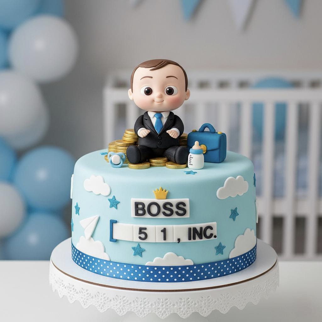 Boss Baby Cake