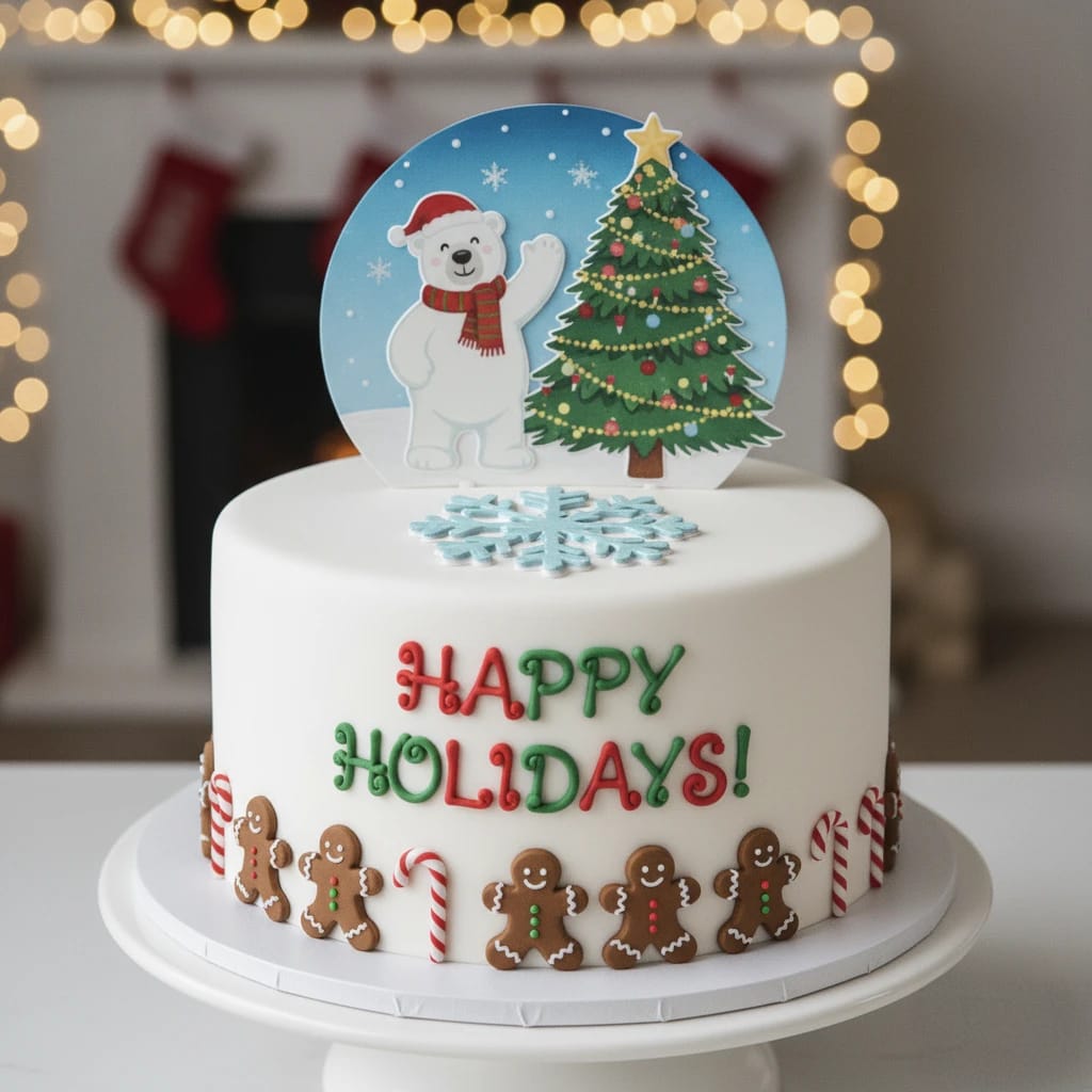 Merry Christmas Cake