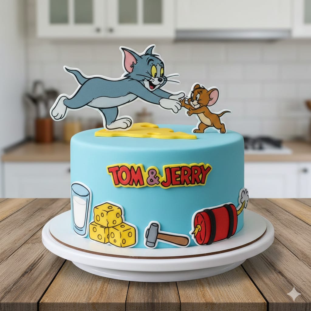 Tom And Jerry Cake