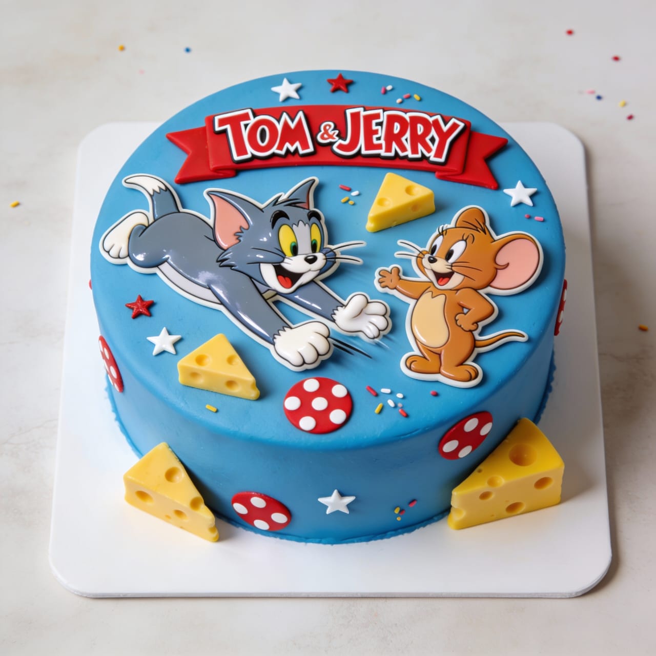 Tom And Jerry Cake