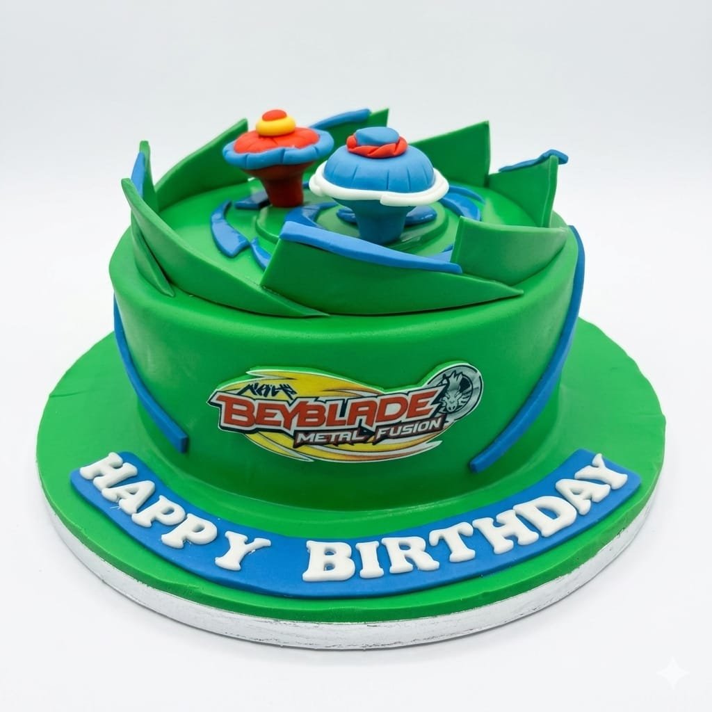 Beyblade Cake