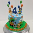 Bluey Cake