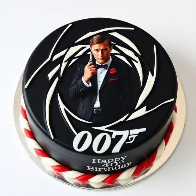 James Bond 007 Cake
