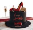 Designer Louboutin Luxury Birthday Cake