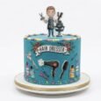 Hair Dresser Barber Birthday Cake